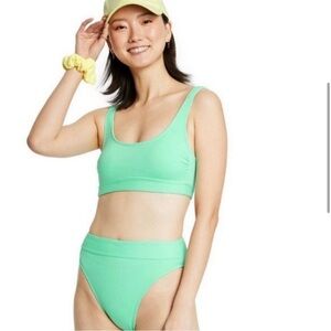 Stoney Clover Lane x Target Seagram Green Bikini